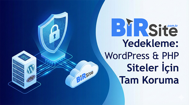 Web Siteniz İçin Tam Koruma: Birsite Bulut Yedekleme Sistemi Yayında! ☁️